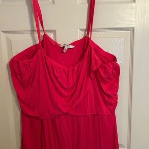 Old Navy Hot Pink Plus Size Layering Tank Size 4x